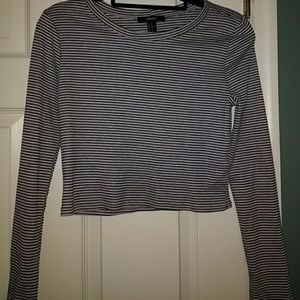 Forever 21 Cropped Long Sleeve